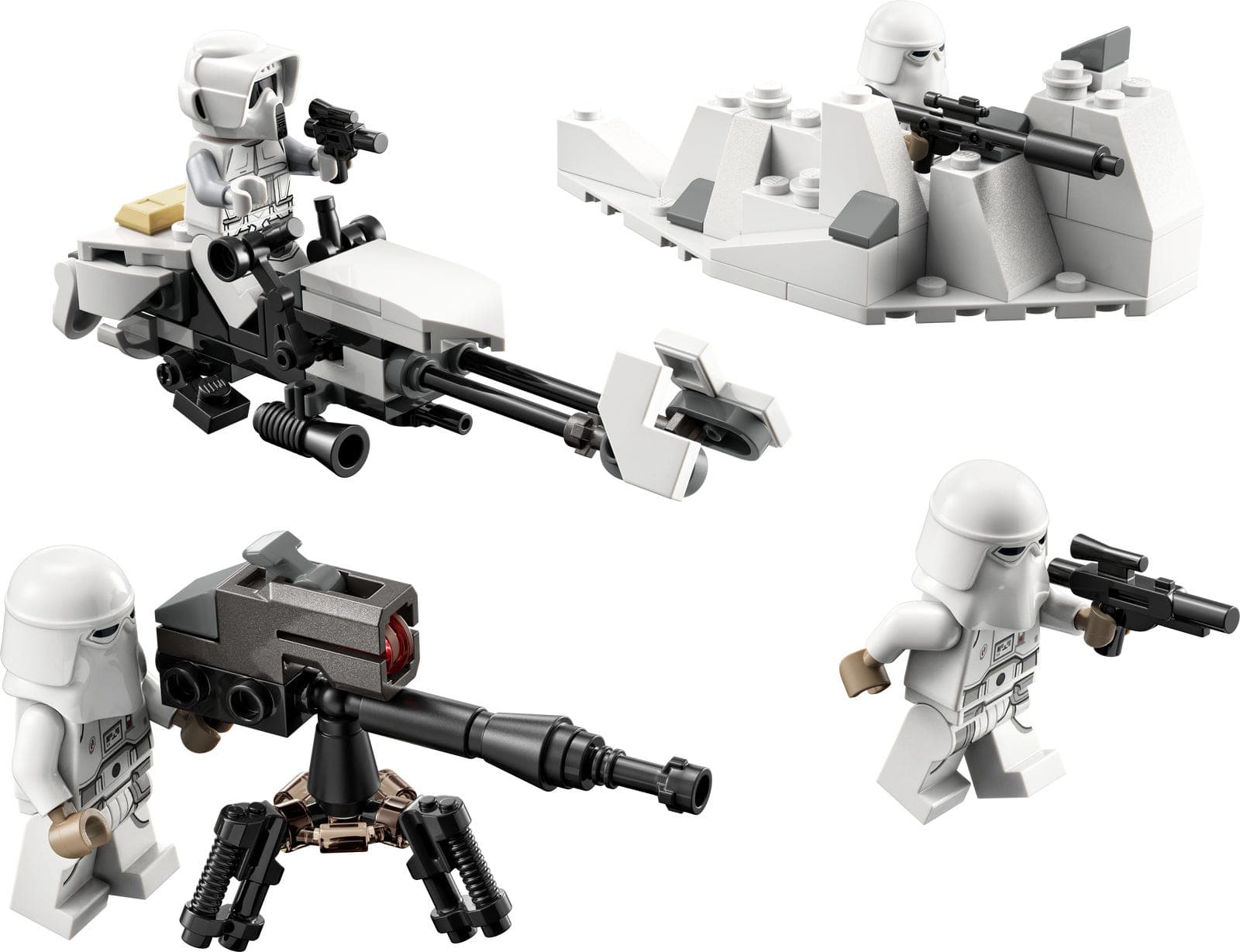 LEGO sættet Snowtrooper Battle Pack