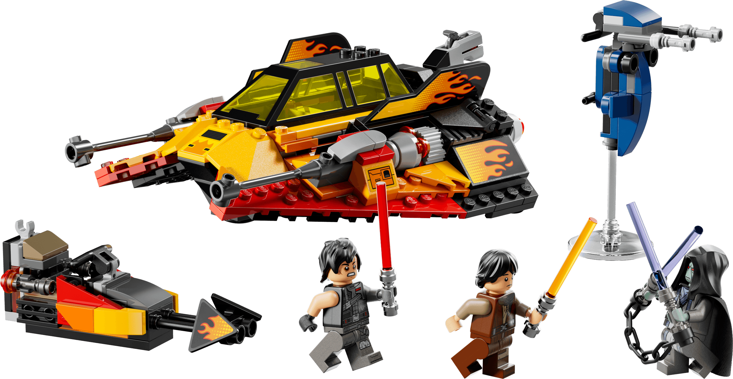 LEGO sættet The Force Burner Snowspeeder