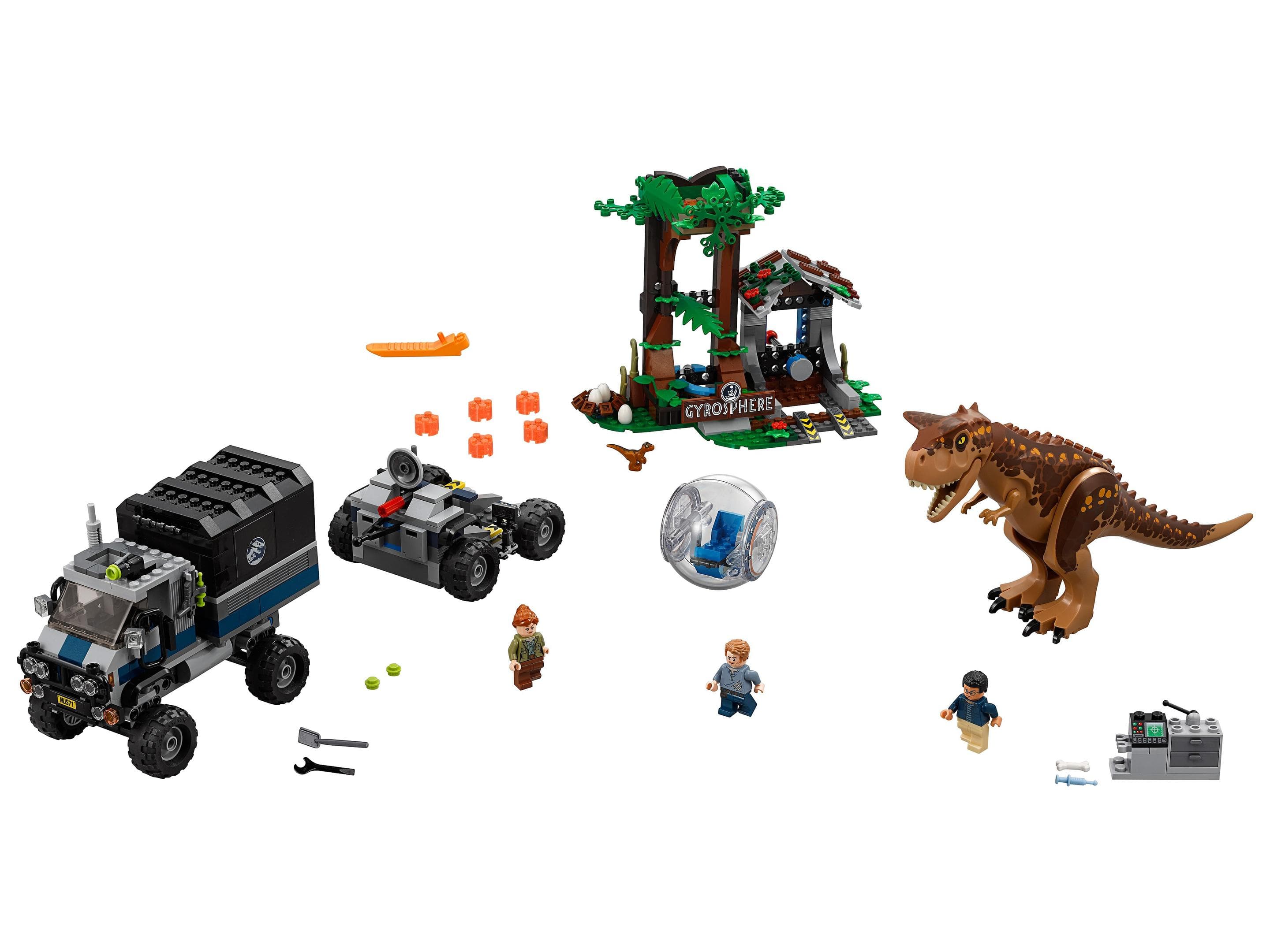 LEGO sættet Carnotaurus Gyrosphere Escape