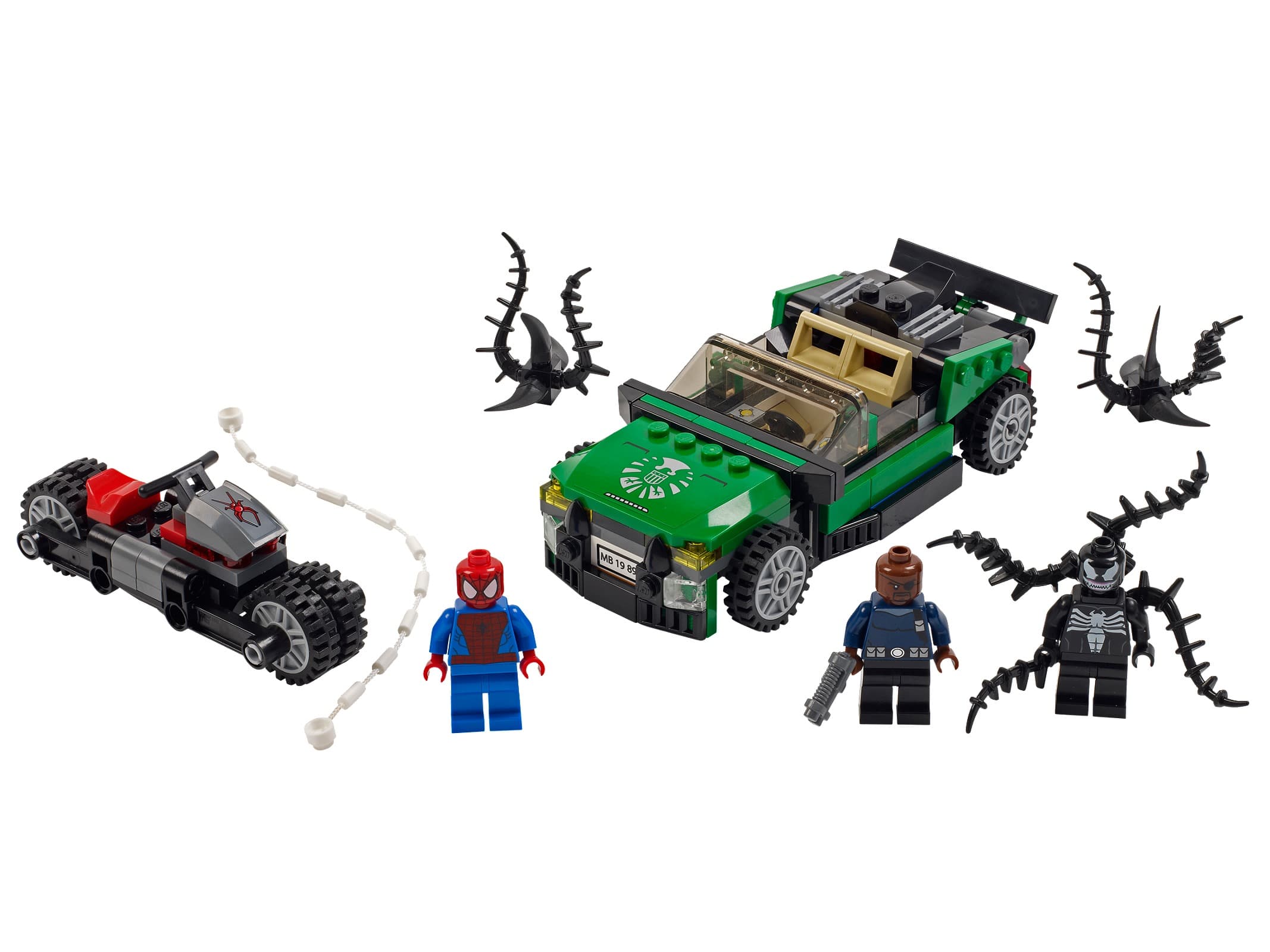 LEGO sættet Spider-Man: Spider-Cycle Chase