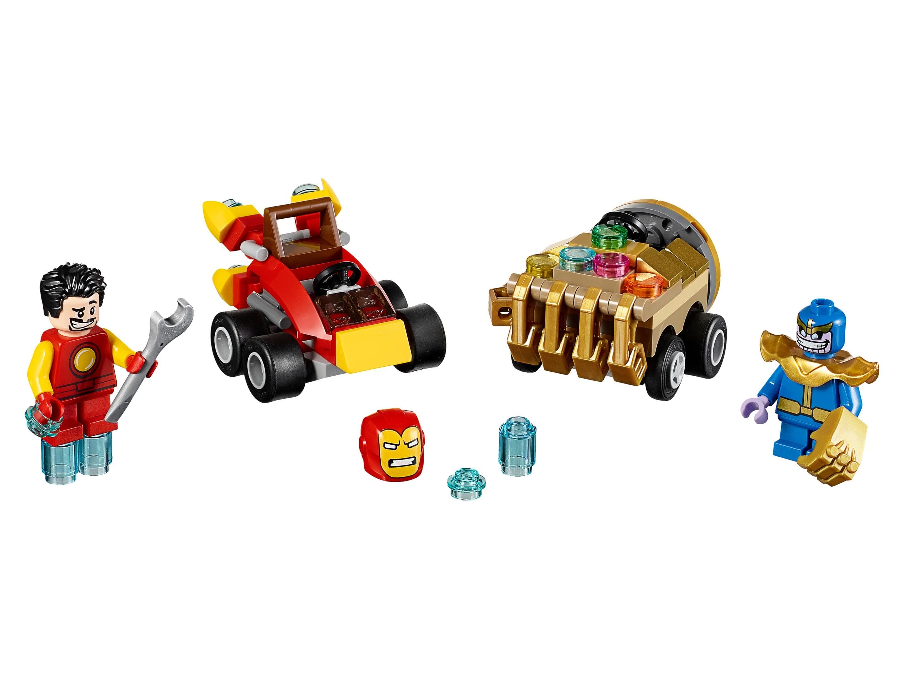 LEGO sættet Mighty Micros: Iron Man vs. Thanos