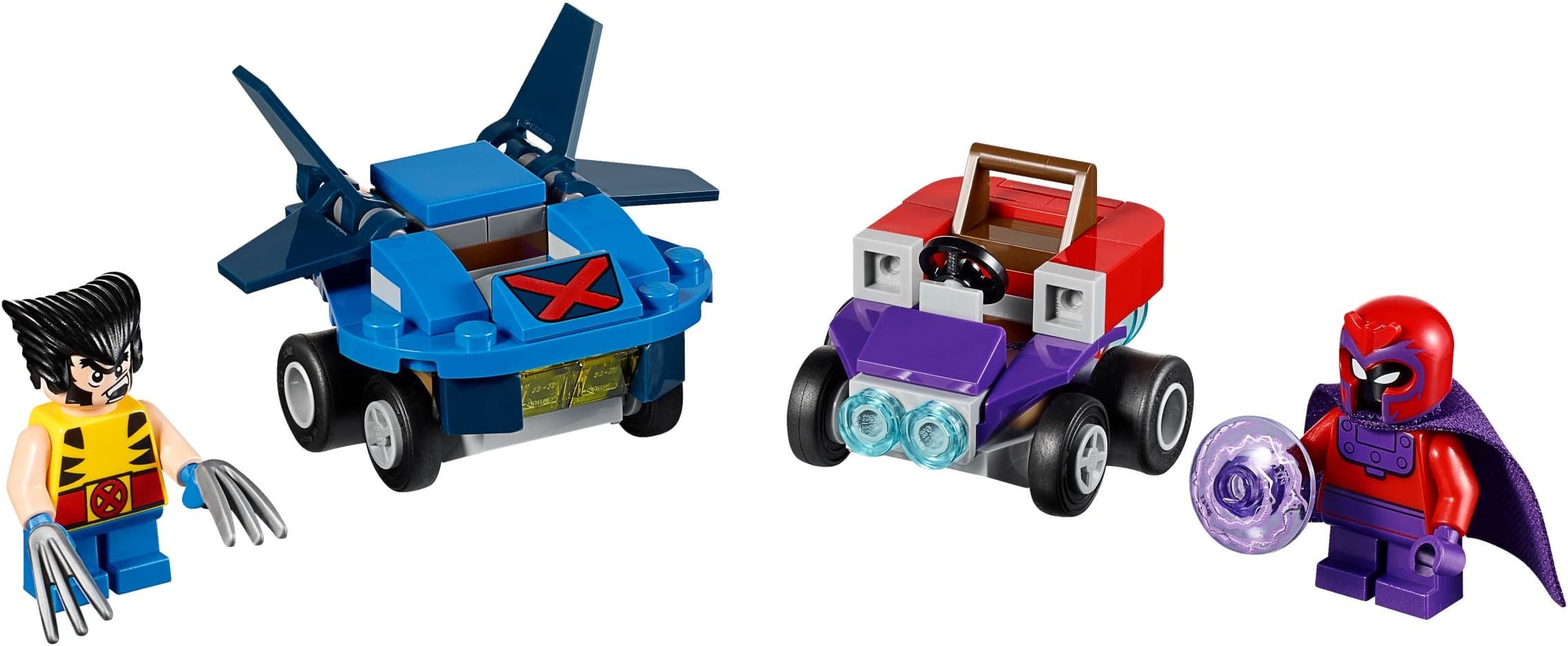 LEGO sættet Mighty Micros: Wolverine vs. Magneto