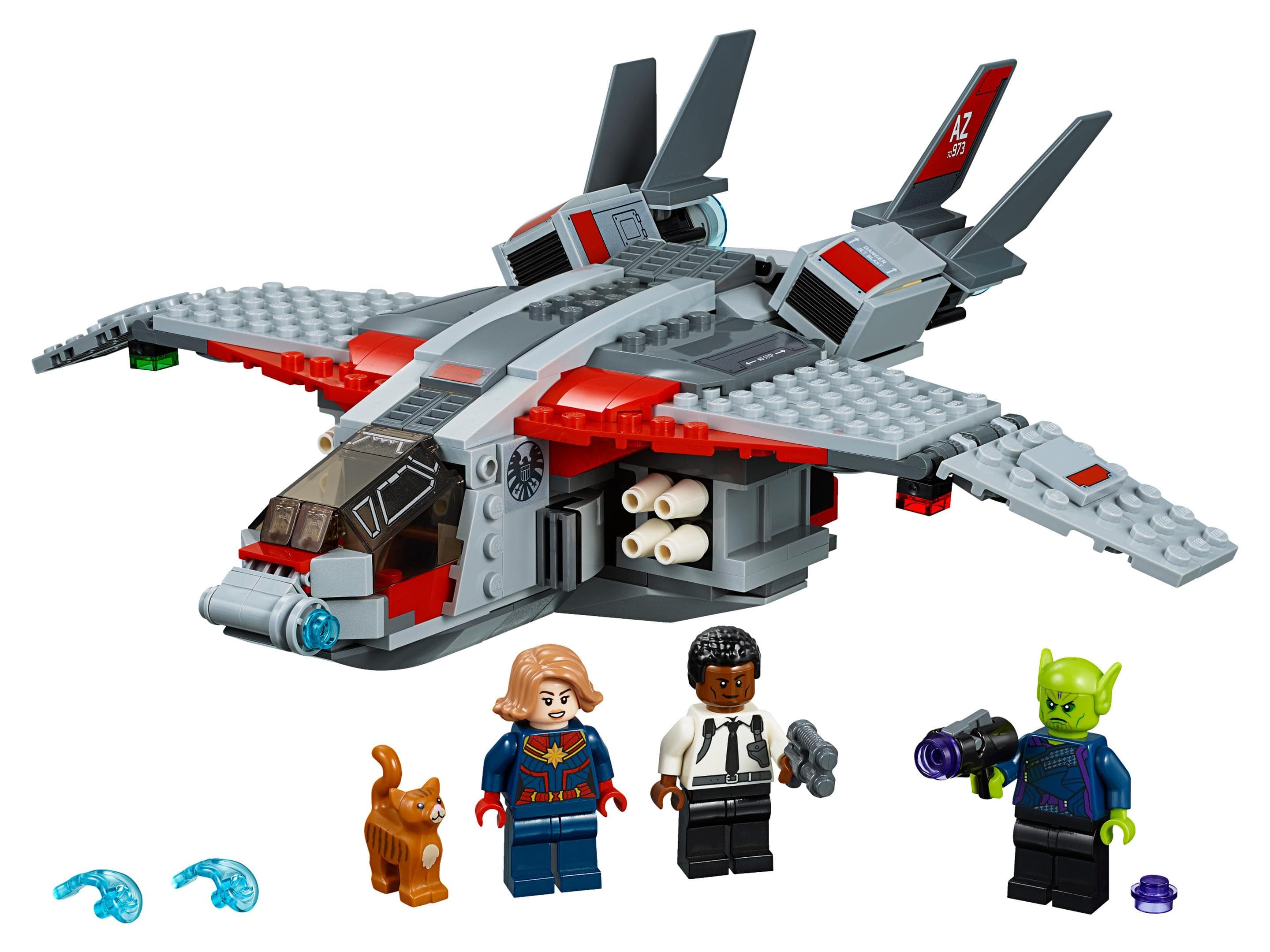 LEGO sættet Captain Marvel and The Skrull Attack