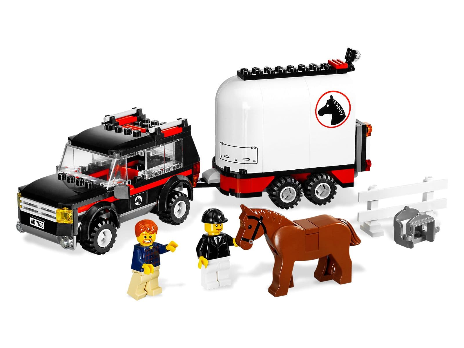 LEGO sættet 4WD with Horse Trailer