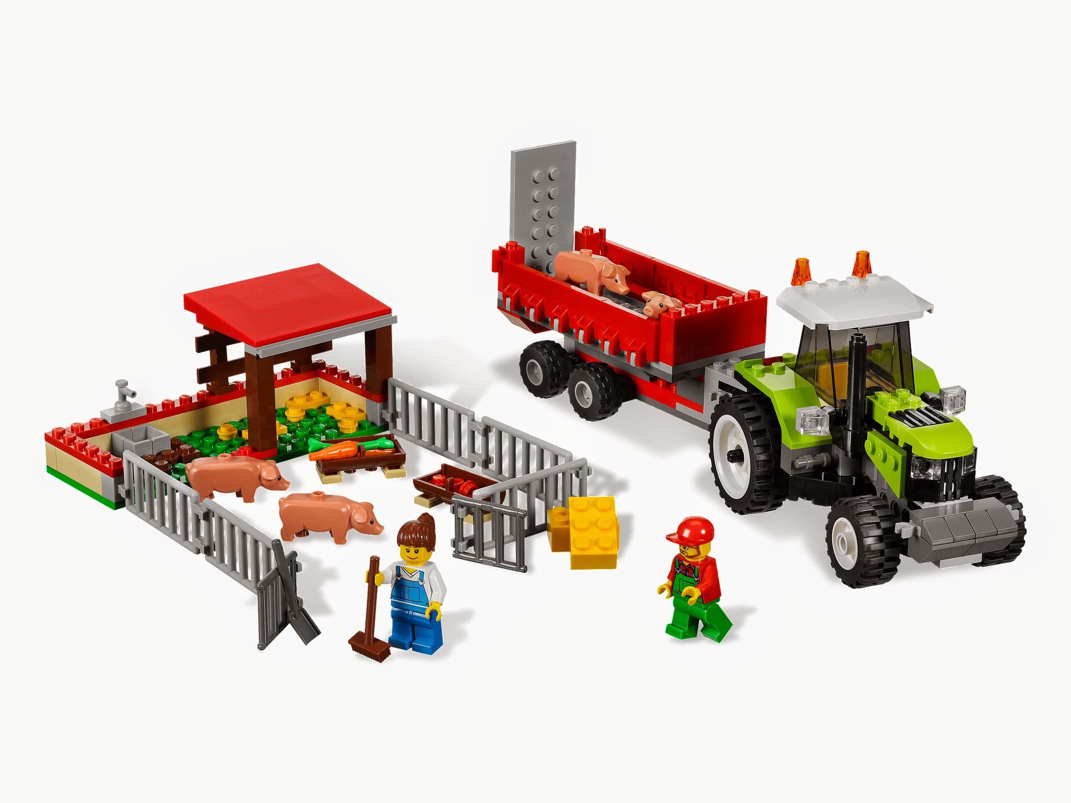 LEGO sættet Pig Farm & Tractor
