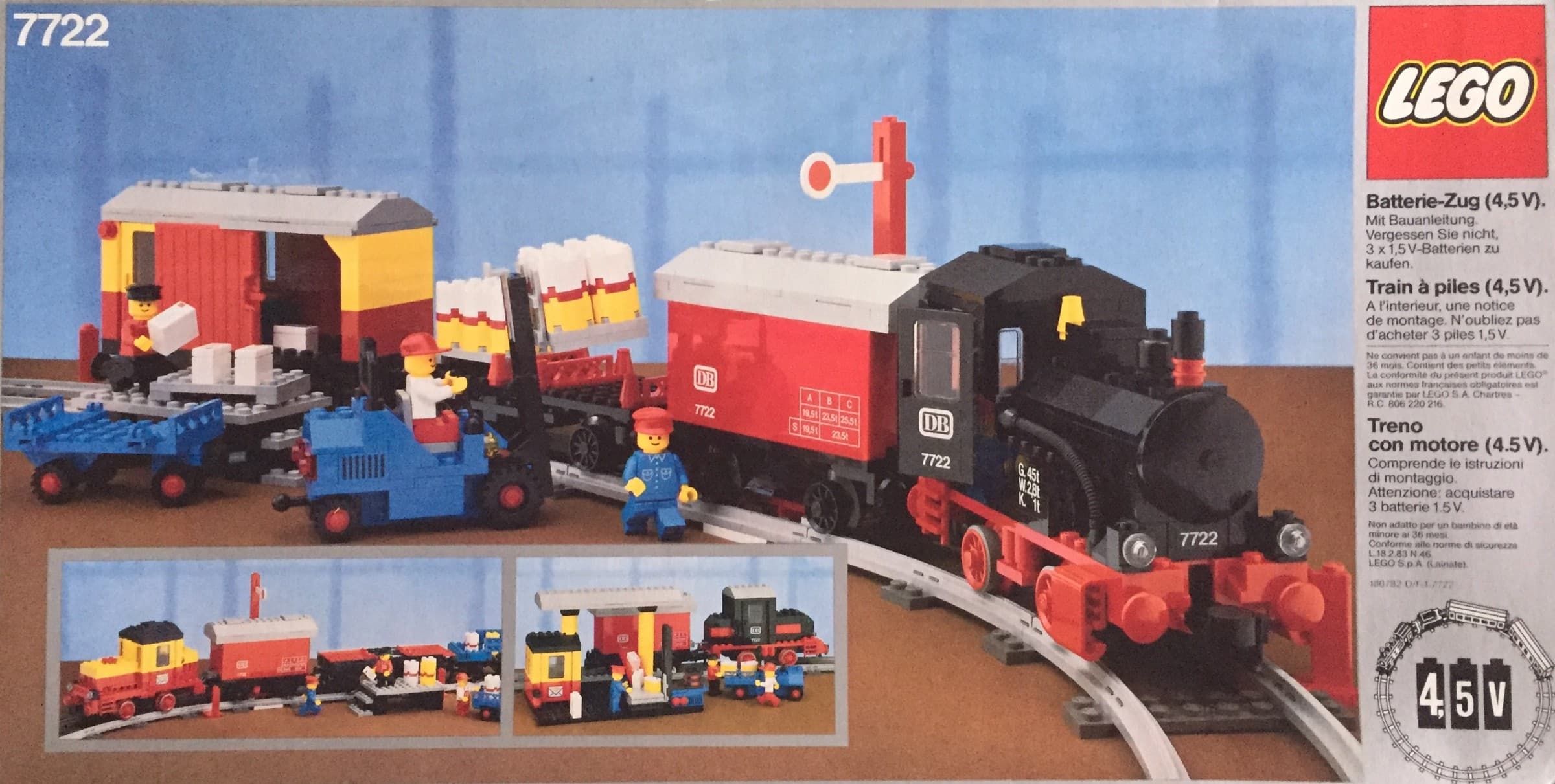 LEGO sættet Steam Cargo Train