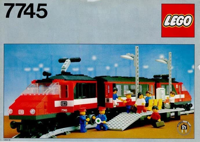 LEGO sættet High-Speed City Express Passenger Train