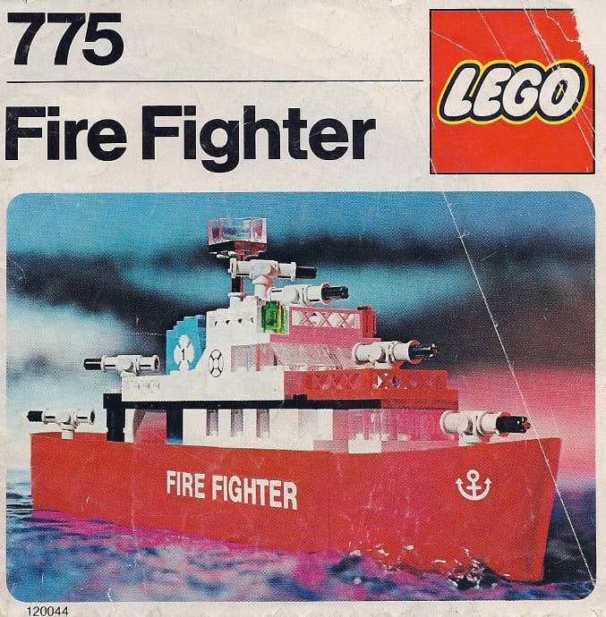 LEGO sættet Fire Fighter Ship