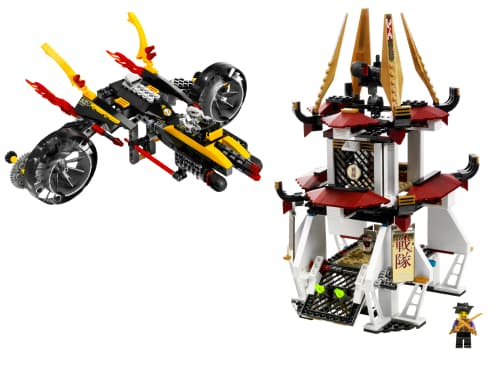 LEGO sættet Fight for the Golden Tower