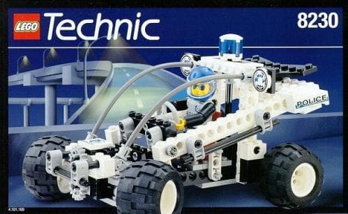 LEGO sættet Coastal Cop Buggy / Miami Police Patrol
