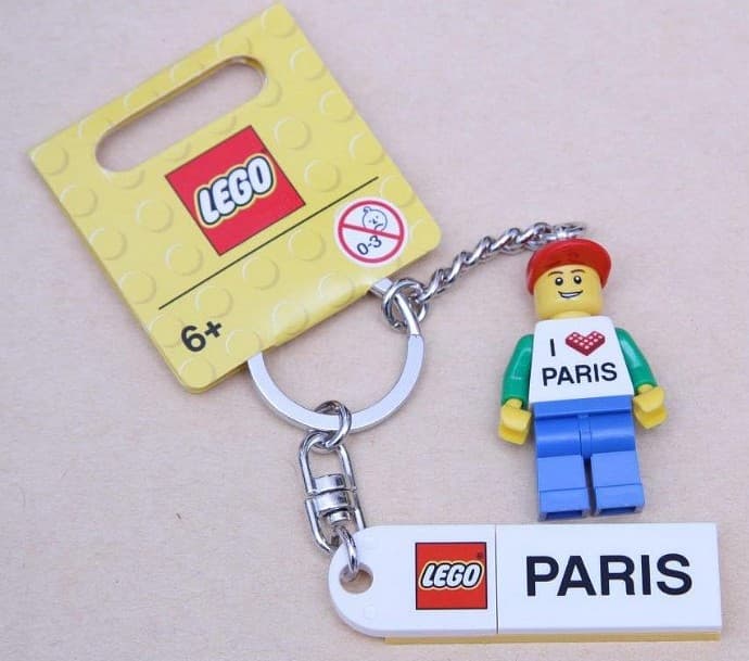 LEGO sættet Paris Key Chain