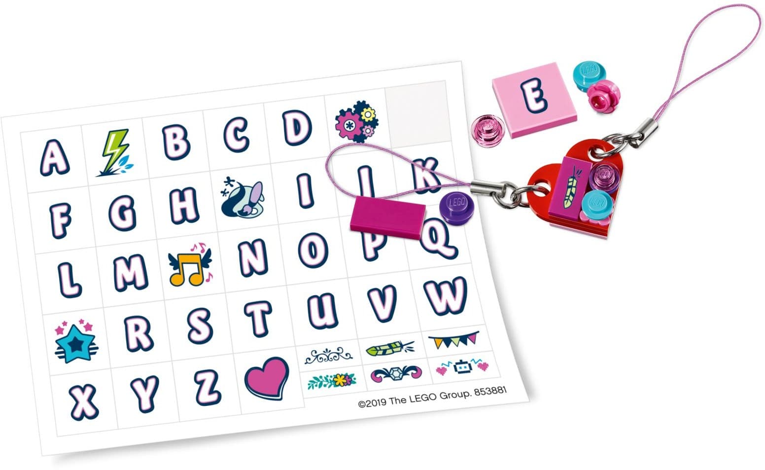 LEGO sættet Friends Creative Bag Charms