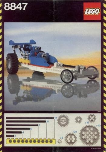 LEGO sættet Dragster