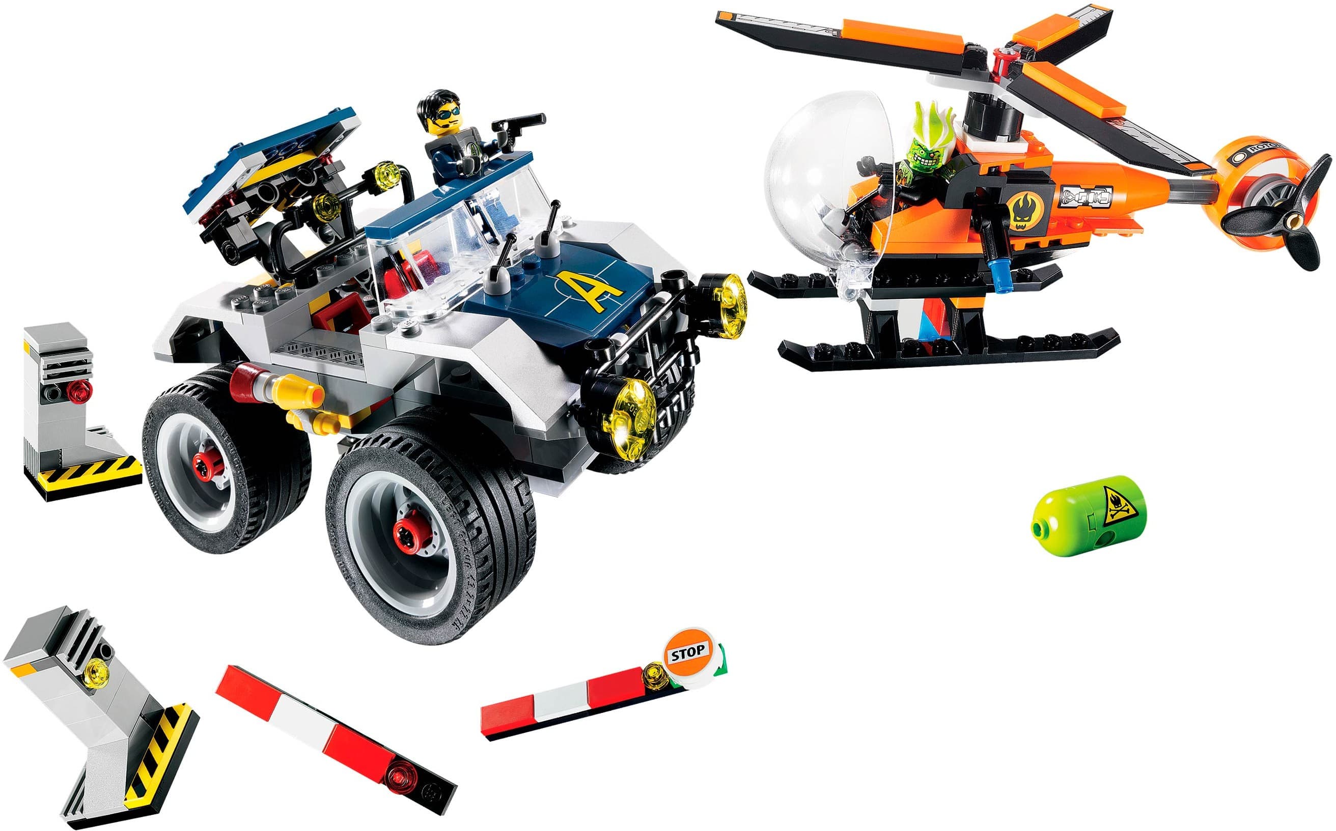 LEGO sættet 4-Wheeling Pursuit
