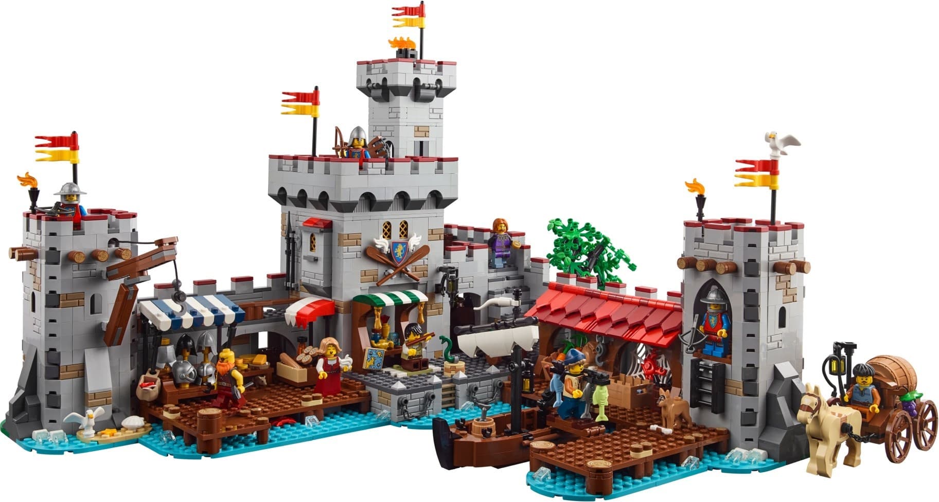 LEGO sættet Medieval Seaside Market