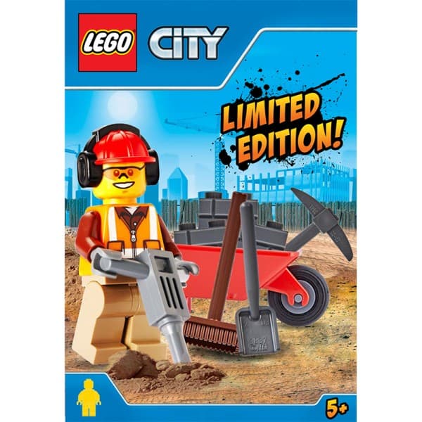 LEGO sættet Workman and Wheelbarrow