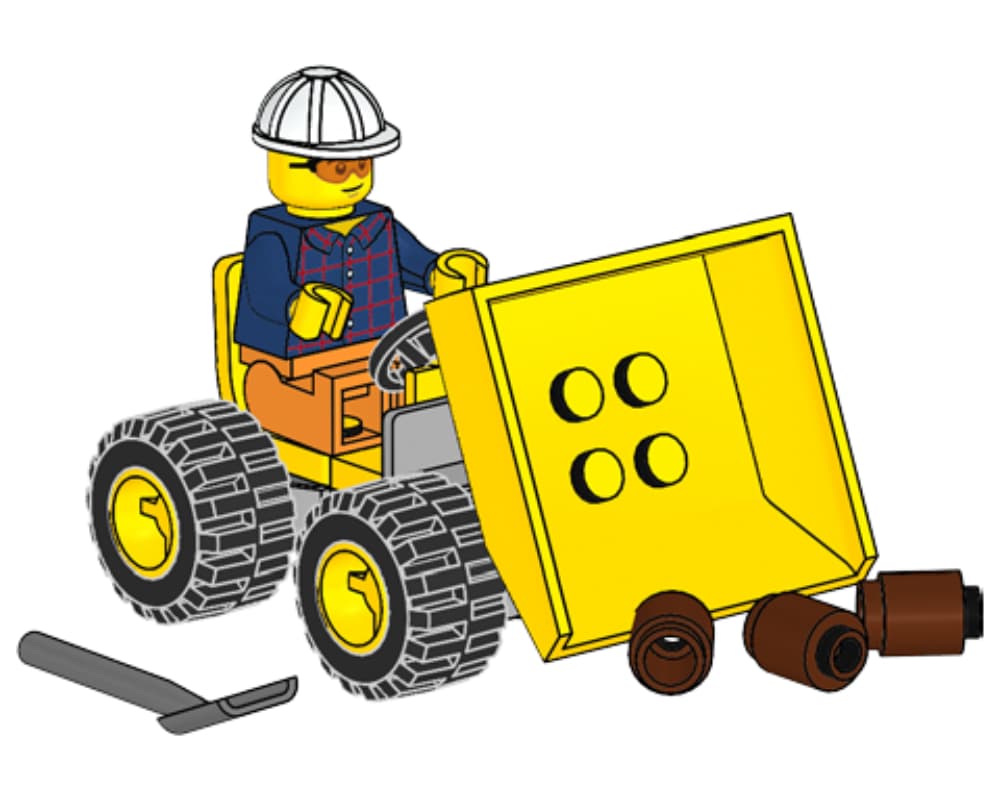 LEGO sættet Phil Corky's Dump Truck
