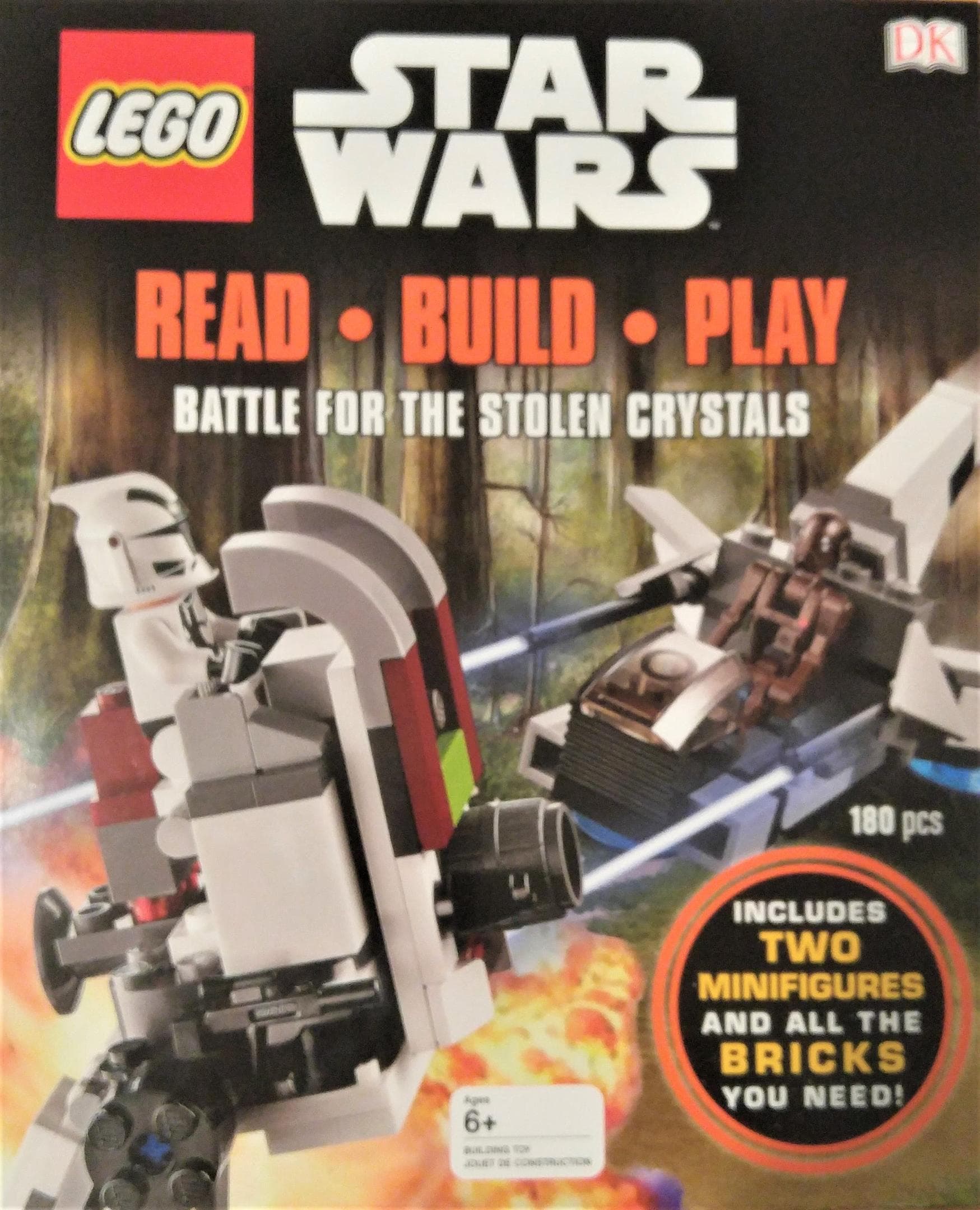 LEGO sættet Star Wars: Read Build Play - Battle for the Stolen Crystals