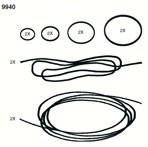 LEGO sættet Rubber Bands and String