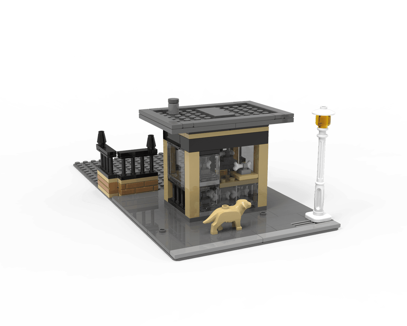 LEGO sættet Wig Stand Modular