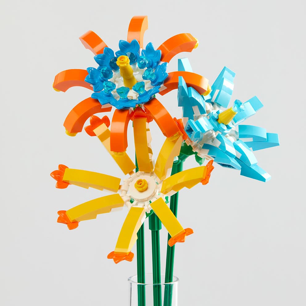 LEGO sættet Blue Diamonds Flower Pack