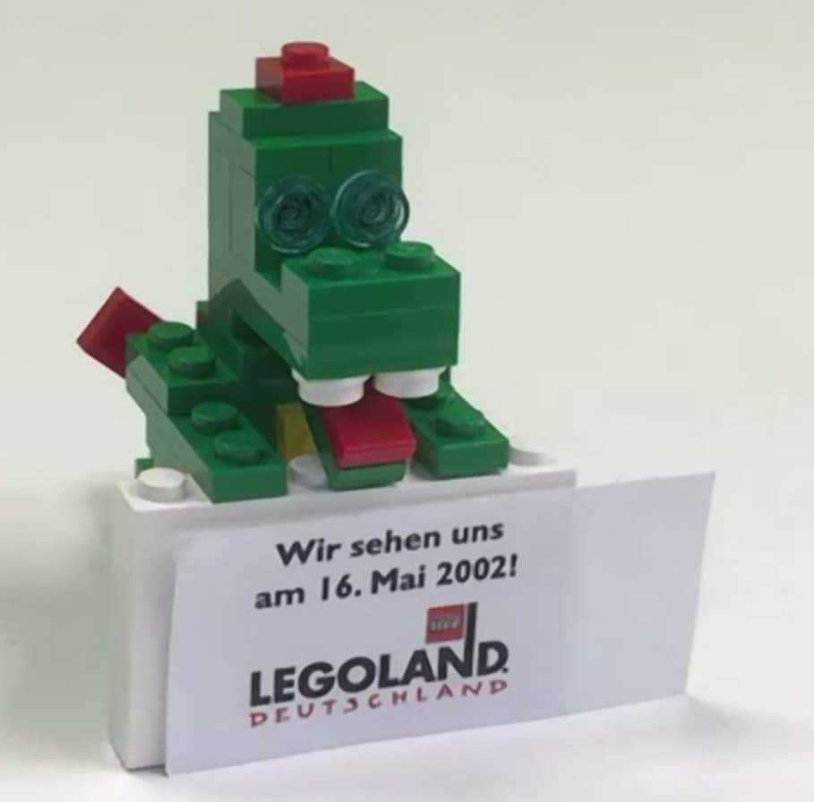 LEGO sættet Dragon Sculpture, Ollie (LEGOLAND Deutschland Version)