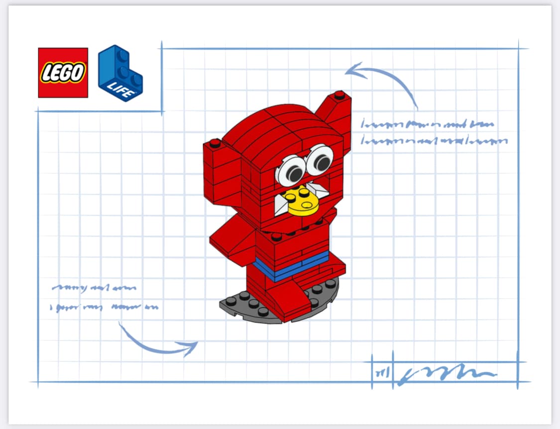 LEGO sættet Monster Friend