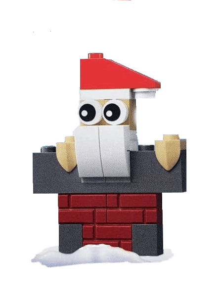 LEGO sættet Santa In A Chimney