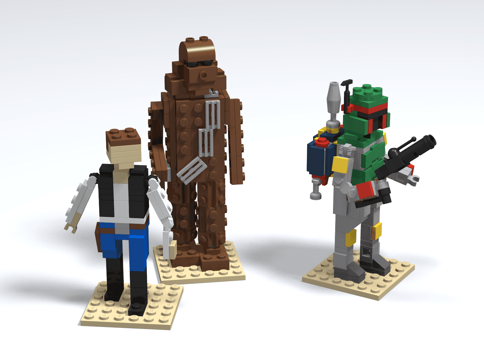 LEGO sættet Star Wars Miniland Figures (Toy Fair 2011 Collector's Party)