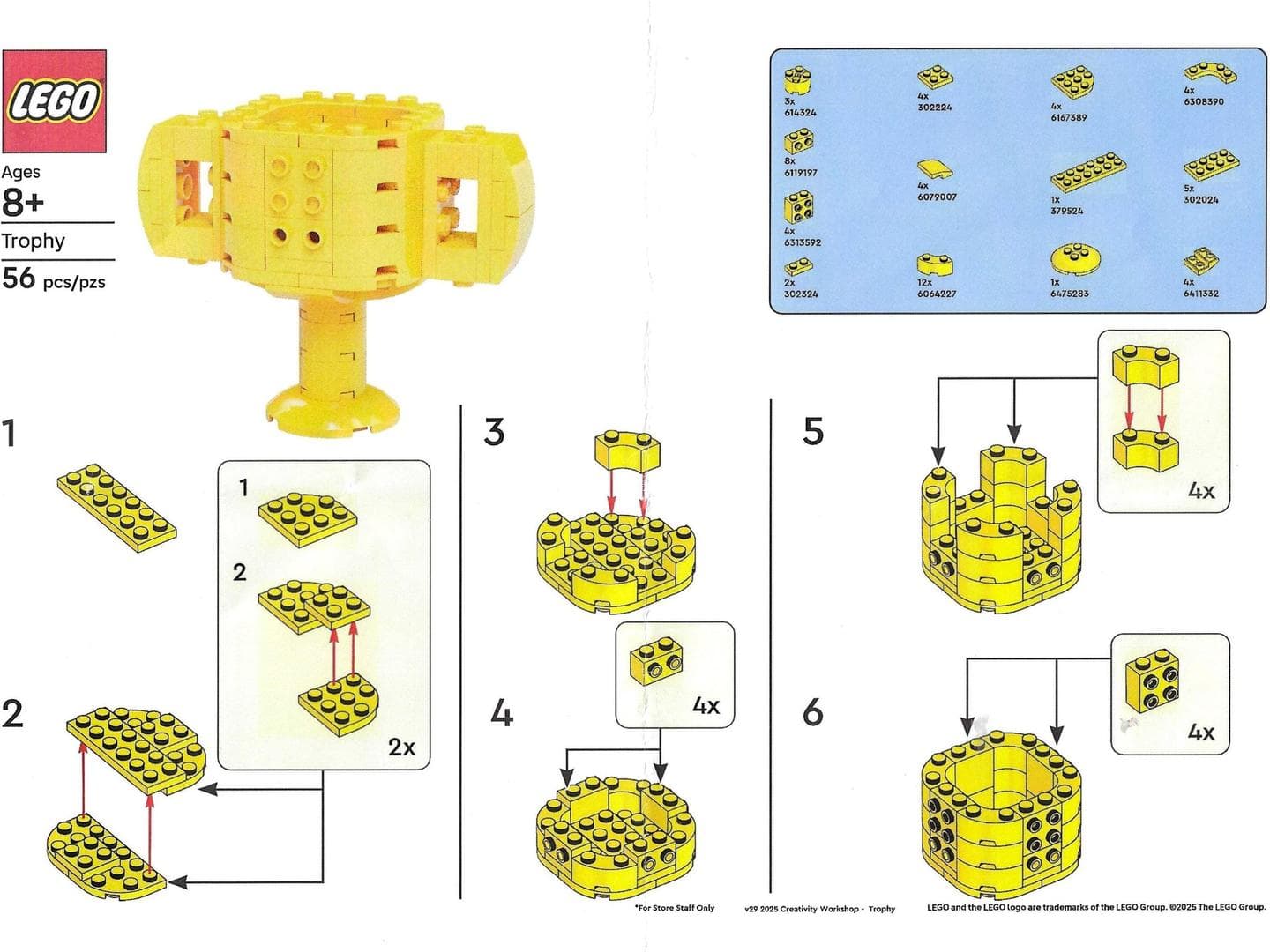 LEGO sættet Trophy