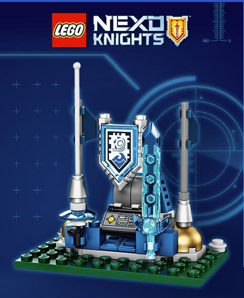 LEGO sættet Nexo Knights Shield Dock
